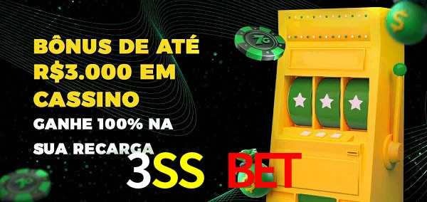 3SS Bet melhor bônus de depósito